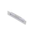 Linear Overflow Metal Trim in White