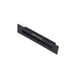 Linear Overflow Metal Trim in Matte Black