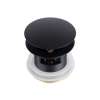 Bathtub Pop-Up Metal Drain in Matte Black