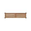 Straight Teak Shower Seat 48 in. in Teak