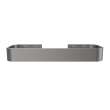 Manhattan Hand Towel Holder in Brushed Chrome