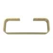 Manhattan Hand Towel Holder in Brushed Gold