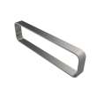 Manhattan Vertical Hand Towel Holder in Brushed Chrome