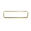 Manhattan Vertical Hand Towel Holder in Brushed Gold