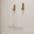 Manhattan Hook - Pack of 2 in Brushed Gold