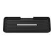 Manhattan Rectangular Shelf with Soap Tray in Matte Black