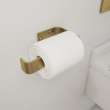 Manhattan Toilet Paper Holder in Brushed Gold