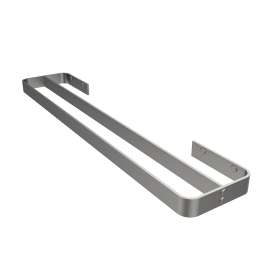 Manhattan 24 in. Double Towel Bar in Brushed Chrome