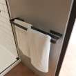 Manhattan 24 in. Double Towel Bar in Matte Black