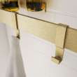 Manhattan Small Hooks - Pack of 3 in Brushed Gold