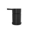 Keros Deckmounted Tub Faucet with Handshower in Black