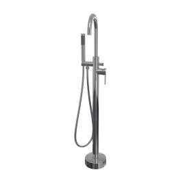 Linosa Freestanding Tub Faucet with Handshower in Chrome