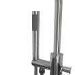 Linosa Freestanding Tub Faucet with Handshower in Chrome