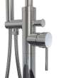 Linosa Freestanding Tub Faucet with Handshower in Chrome