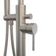 Linosa Freestanding Tub Faucet with Handshower in Brushed Nickel