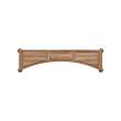 Curved Teak Shower Seat 48 in. in Teak