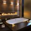 Eterne 7242 Acrylic Drop-in Center Drain Bathtub in White