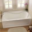 Cocoon 6032 Acrylic Drop-in End Drain Hydrosens Bathtub in White