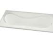Cocoon 6032 Acrylic Drop-in End Drain Aerosens Bathtub in White