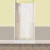 36SKD 36 x 35 AcrylX Alcove Center Drain Three-Piece Shower in White