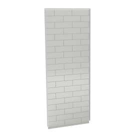 Utile 32 in. Composite Direct-to-Stud Side Wall in Metro Soft Grey