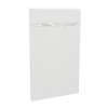 Utile 48 in. Composite Direct-to-Stud Back Wall in Origin Arctik