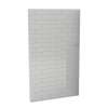 Utile 48 in. Composite Direct-to-Stud Back Wall in Metro Soft Grey