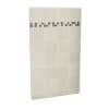 Utile 48 in. Composite Direct-to-Stud Back Wall in Stone Sahara