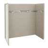 Utile 6030 Composite Direct-to-Stud Three-Piece Tub Wall Kit in Origin Greige