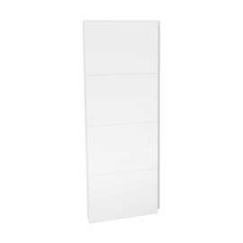 Utile 36 in. Composite Direct-to-Stud Side Wall in Erosion Bora white