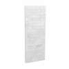 Utile 36 in. Composite Direct-to-Stud Side Wall in Marble Carrara