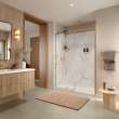 Utile 36 in. Composite Direct-to-Stud Side Wall in Adria Pearl