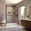 Utile 36 in. Composite Direct-to-Stud Side Wall in Antico Linen