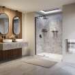 Utile 36 in. Composite Direct-to-Stud Side Wall in Stataro Storm