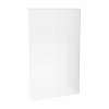 Utile 48 in. Composite Direct-to-Stud Back Wall in Erosion Bora white