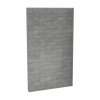 Utile 48 in. Composite Direct-to-Stud Back Wall in Organik Clay