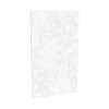 Utile 48 in. Composite Direct-to-Stud Back Wall in Calcutta Chalk