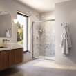 Utile 48 in. Composite Direct-to-Stud Back Wall in Stataro Storm