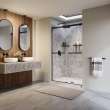 Utile 48 in. Composite Direct-to-Stud Back Wall in Stataro Storm