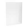 Utile 60 in. Composite Direct-to-Stud Back Wall in Erosion Bora white