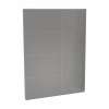 Utile 60 in. Composite Direct-to-Stud Back Wall in Erosion Pebble grey