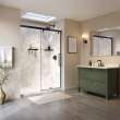 Utile 60 in. Composite Direct-to-Stud Back Wall in Calcutta Chalk