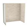 Utile 6030 Composite Direct-to-Stud Three-Piece Tub Wall Kit in Organik Loam