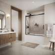 Utile 6030 Composite Direct-to-Stud Three-Piece Tub Wall Kit in Antico Linen