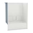 TS-3060 AcrylX Alcove Right-Hand Drain One-Piece Tub Shower in White