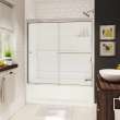 Gallery TS-6030 AcrylX Alcove Right-Hand Drain Two-Piece Tub Shower in White