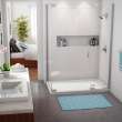 Rectangular Base 6036 3 in. Acrylic Corner Left or Right Shower Base with Right-Hand Drain in White