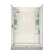 Finesse Base 60 x 32 AcrylX Alcove Shower Base with Center Drain in White