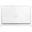 Finesse Base 42 x 32 AcrylX Alcove Shower Base with Center Drain in White