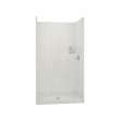 SST42 42 x 34 AcrylX Alcove Center Drain One-Piece Shower in White